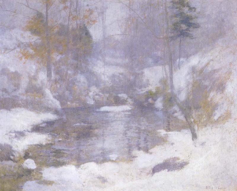 John Henry Twachtman Winter Harmony oil painting image